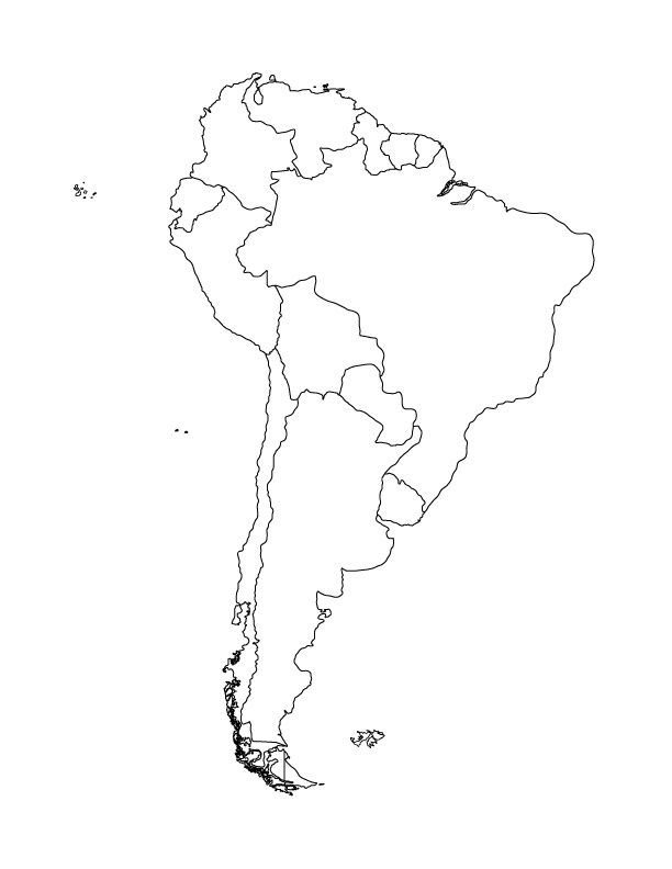 Map Of South Asia Outline. Outline Maps